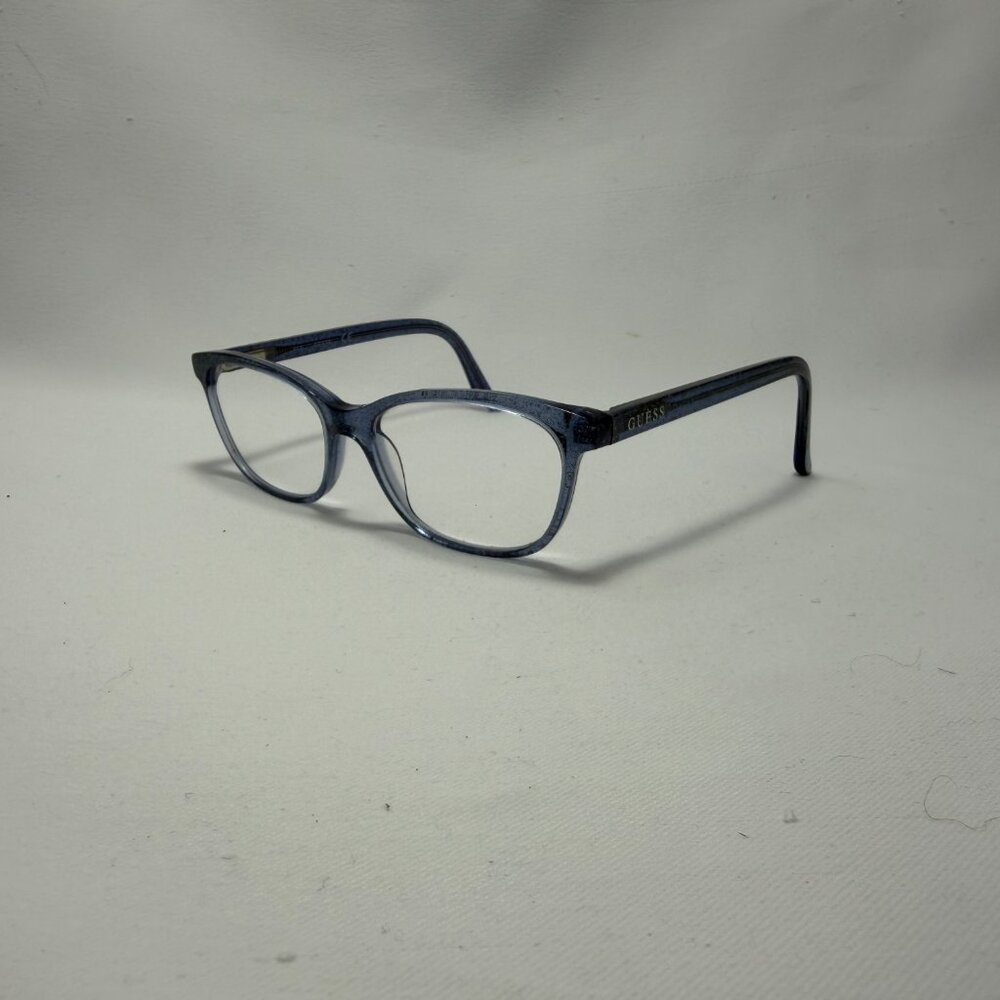 Guess Navy Glitter Eyeglasses - Frames only - Picture 3 of 7